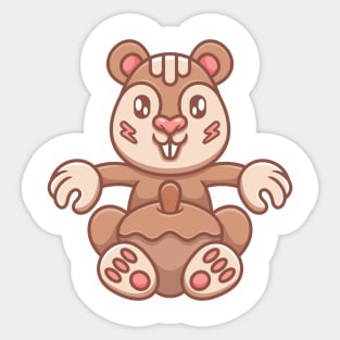 QUICKSQUIRRELZ Sticker